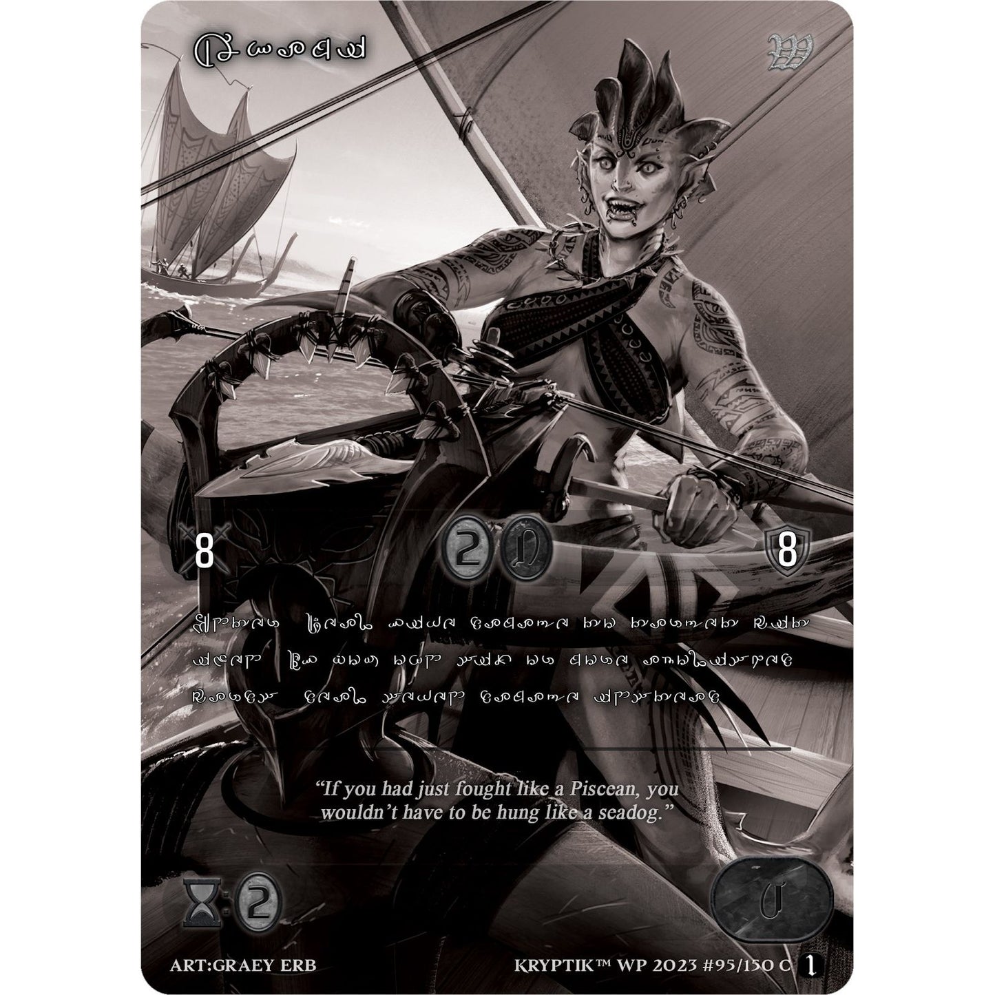 Image for Akami (Silver Kryptik Language) (95) (KPTGC) - Kryptik TCG
