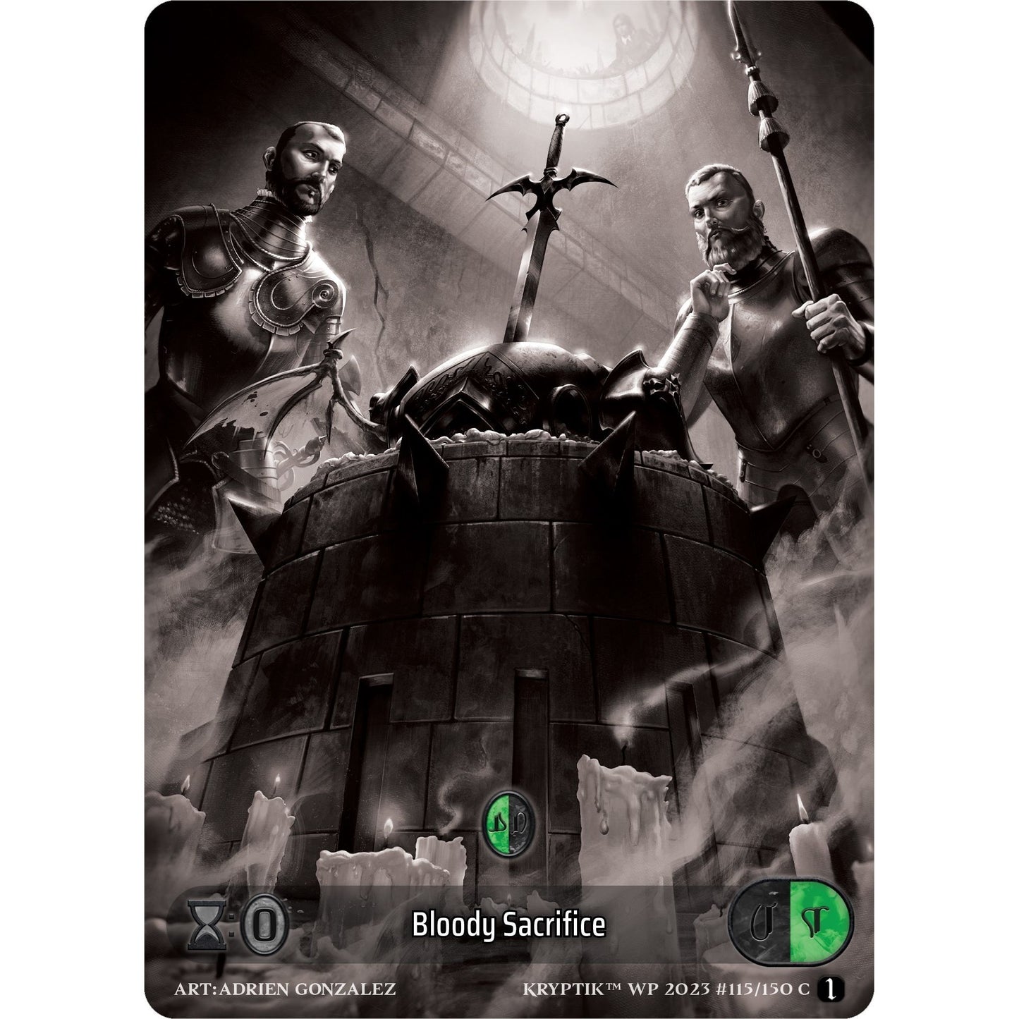 Image for Bloody Sacrifice (Box Topper) (115) (KPTGC) - Kryptik TCG