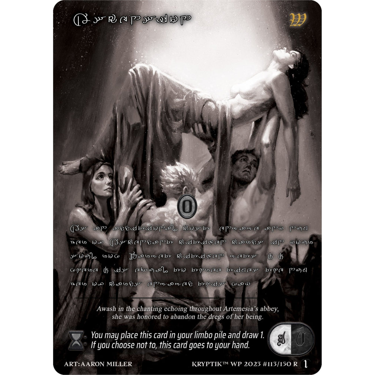 Image for Ascension (Silver Kryptik Language) (113) (KPTGC) - Kryptik TCG