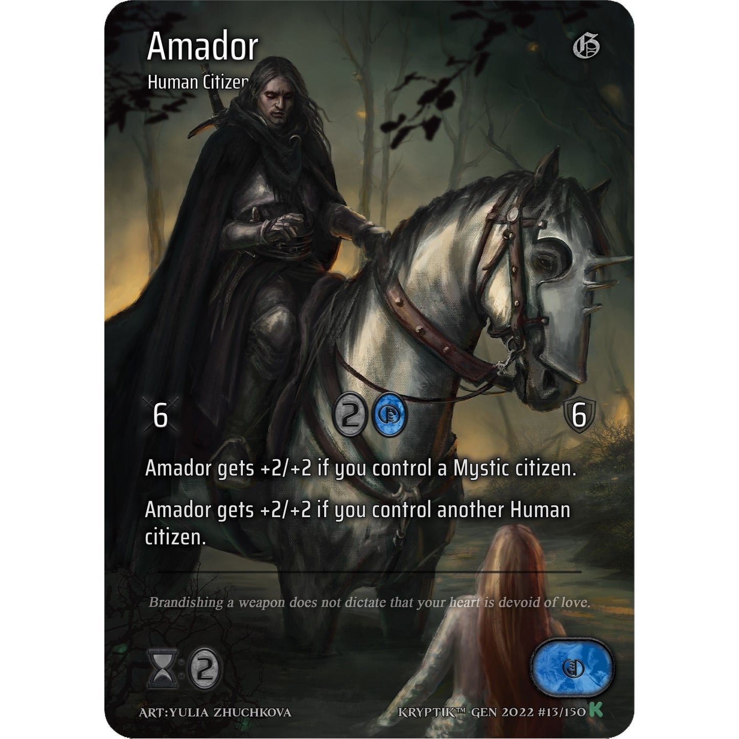 Image for Amador (Full Art) (13) (KPT) - Kryptik TCG