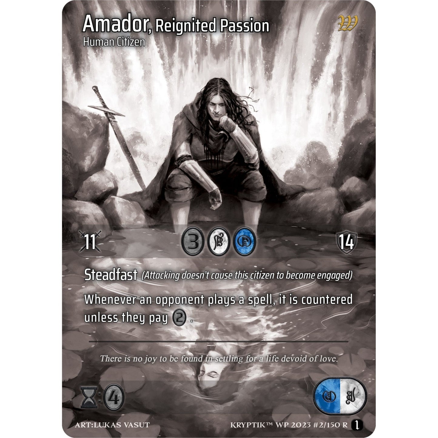 Image for Amador, Reignited Passion (Cosmo Foil) (2) (KPTGC) - Kryptik TCG