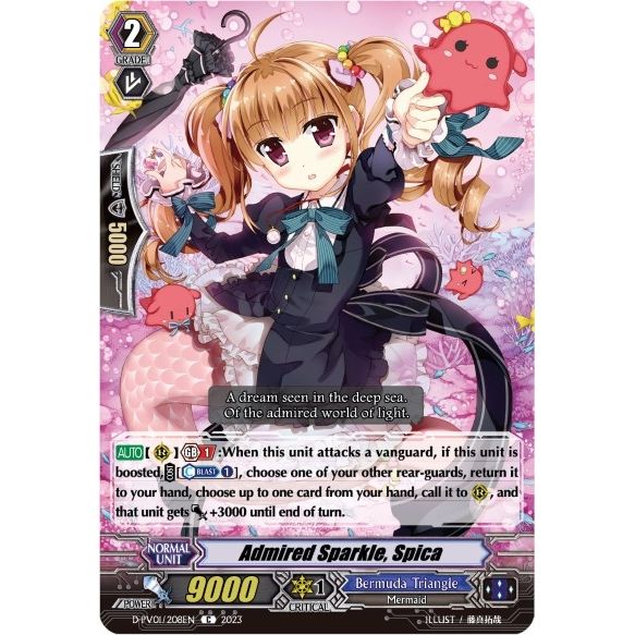 Image for Admired Sparkle, Spica (D-PV01/208EN) (D-PV01) - Cardfight Vanguard