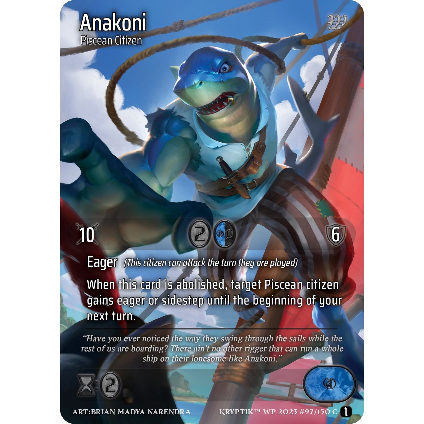 Image for Anakoni (Cosmo Foil) (97) - Kryptik TCG