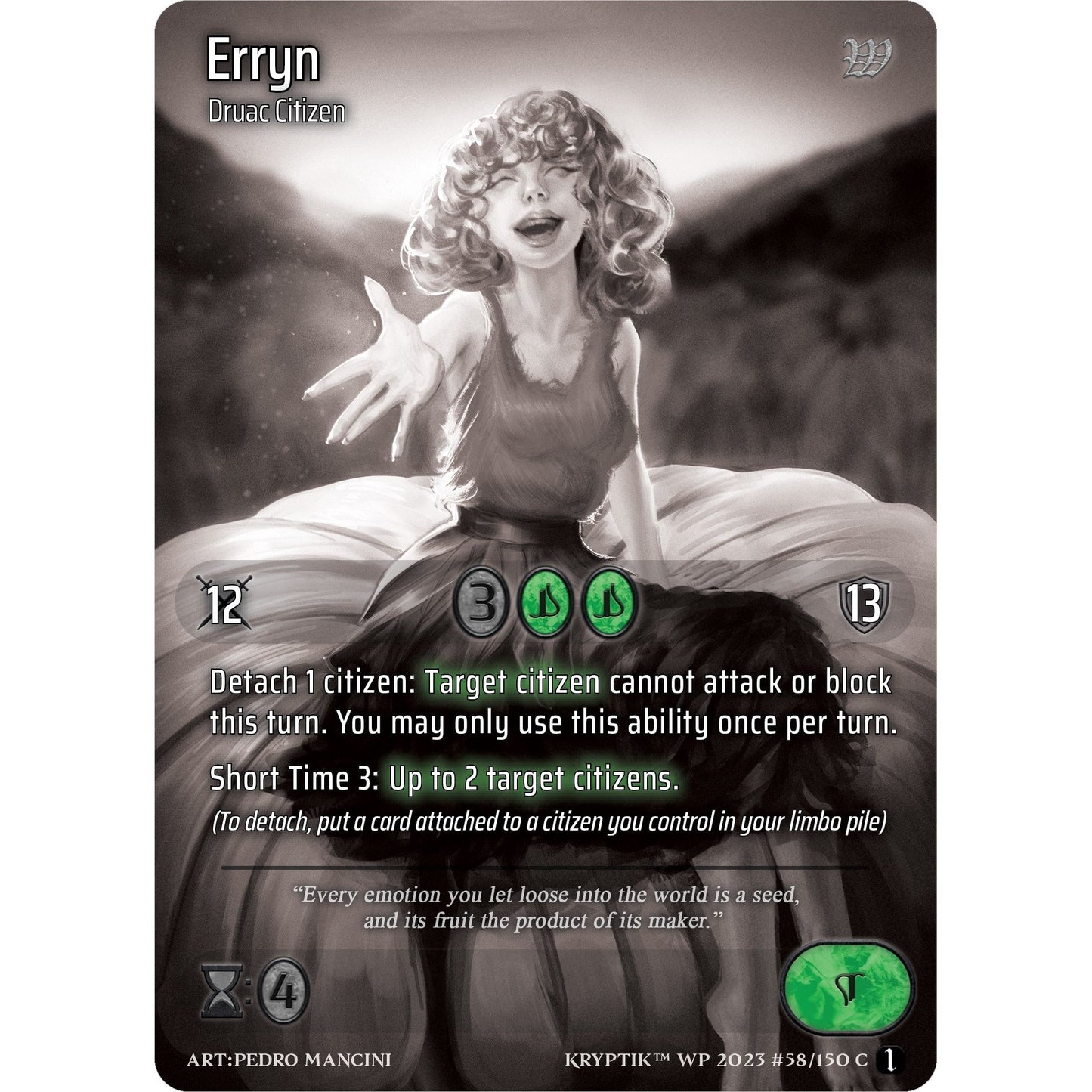 Image for Erryn (Cosmo Foil) (58) (KPTGC) - Kryptik TCG