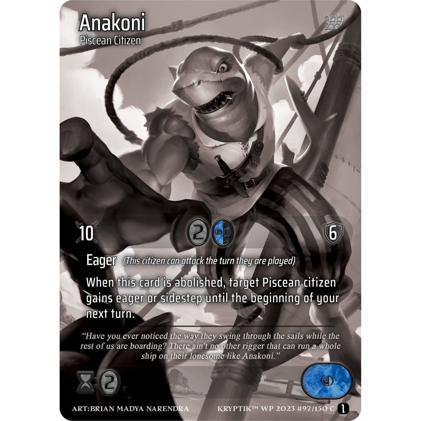 Image for Anakoni (Cosmo Foil) (97) (KPTGC) - Kryptik TCG