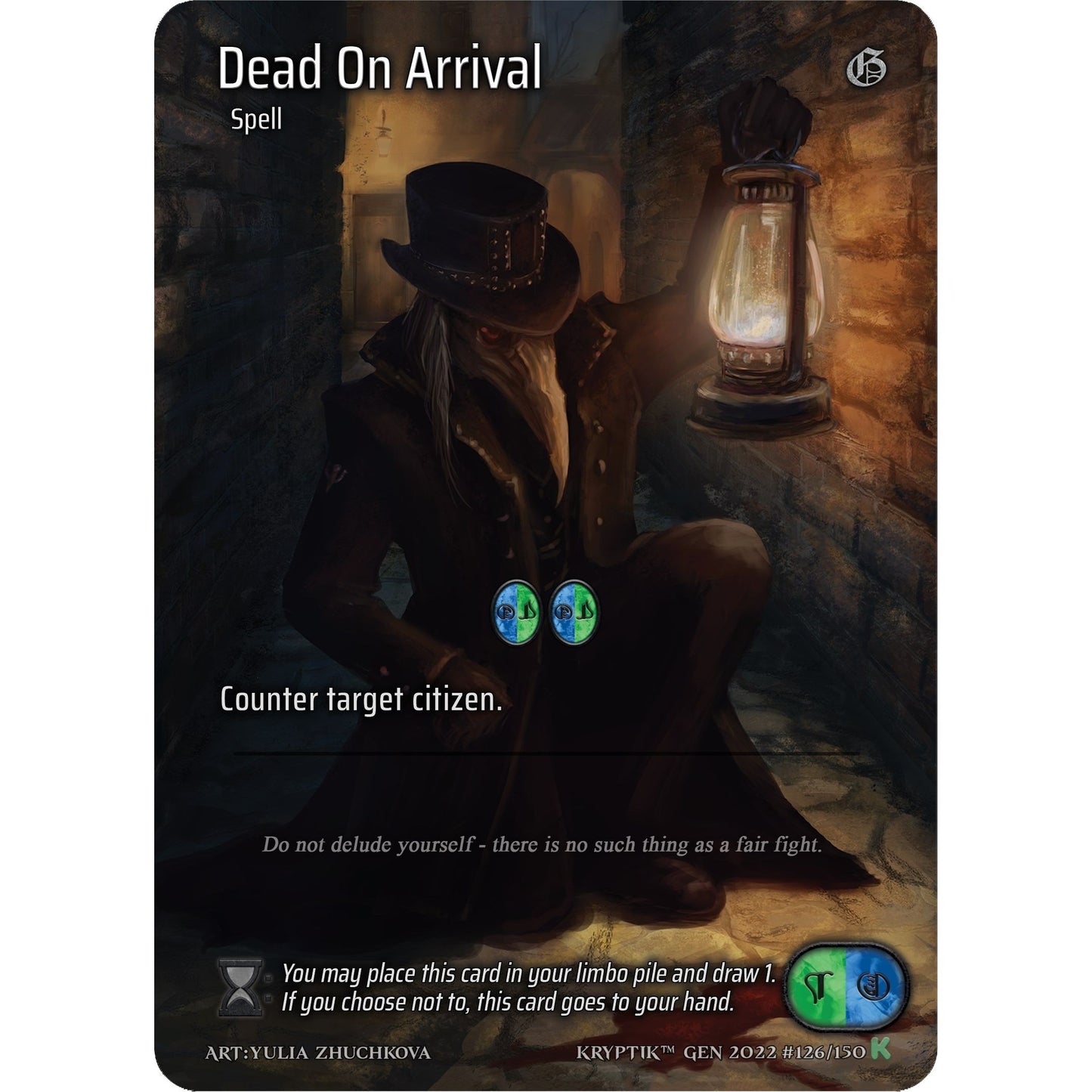 Image for Dead On Arrival (Full Art) (126) (KPT) - Kryptik TCG