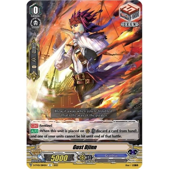 Image for Gust Djinn (D-PV01/284EN) (D-PV01) - Cardfight Vanguard