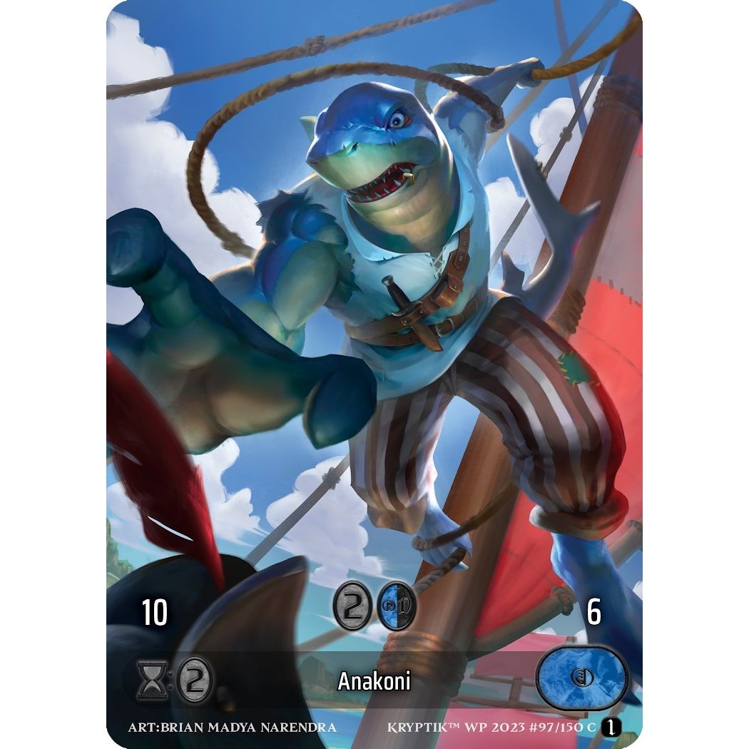 Image for Anakoni (Box Topper) (Glass Foil) (97) - Kryptik TCG