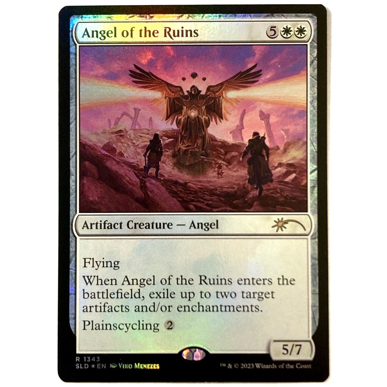 Image for Angel of the Ruins (1343) (1343) (SLD) - Magic: The Gathering