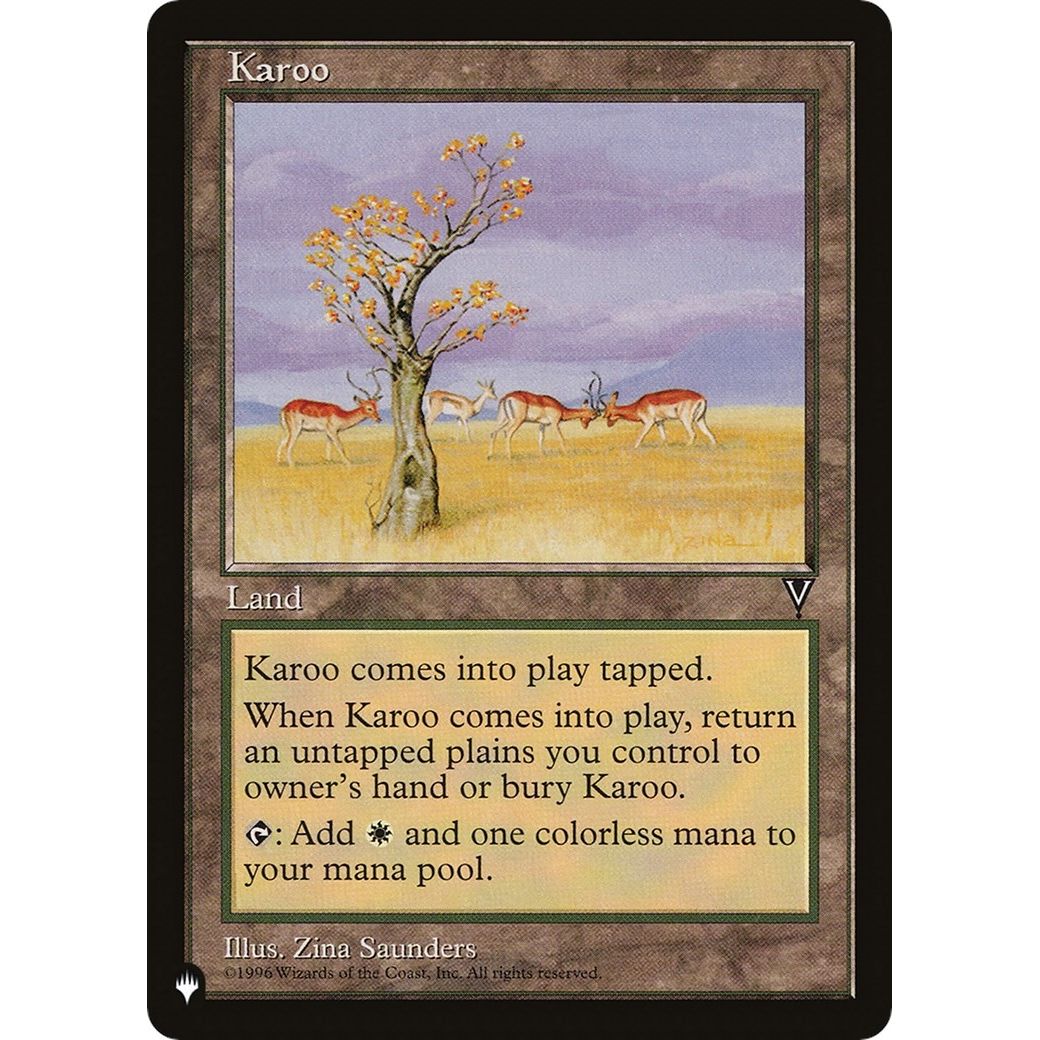 Image for Karoo (VIS) (LIST) - Magic: The Gathering
