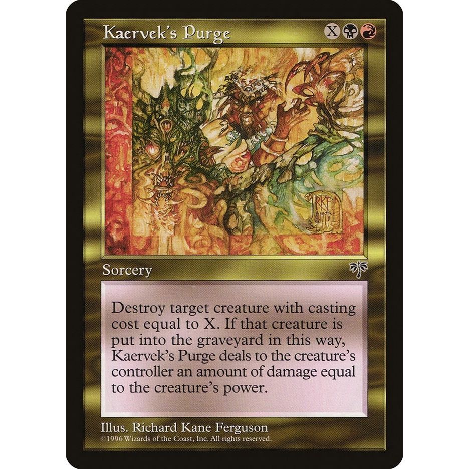Image for Kaervek's Purge (MIR) - Magic: The Gathering