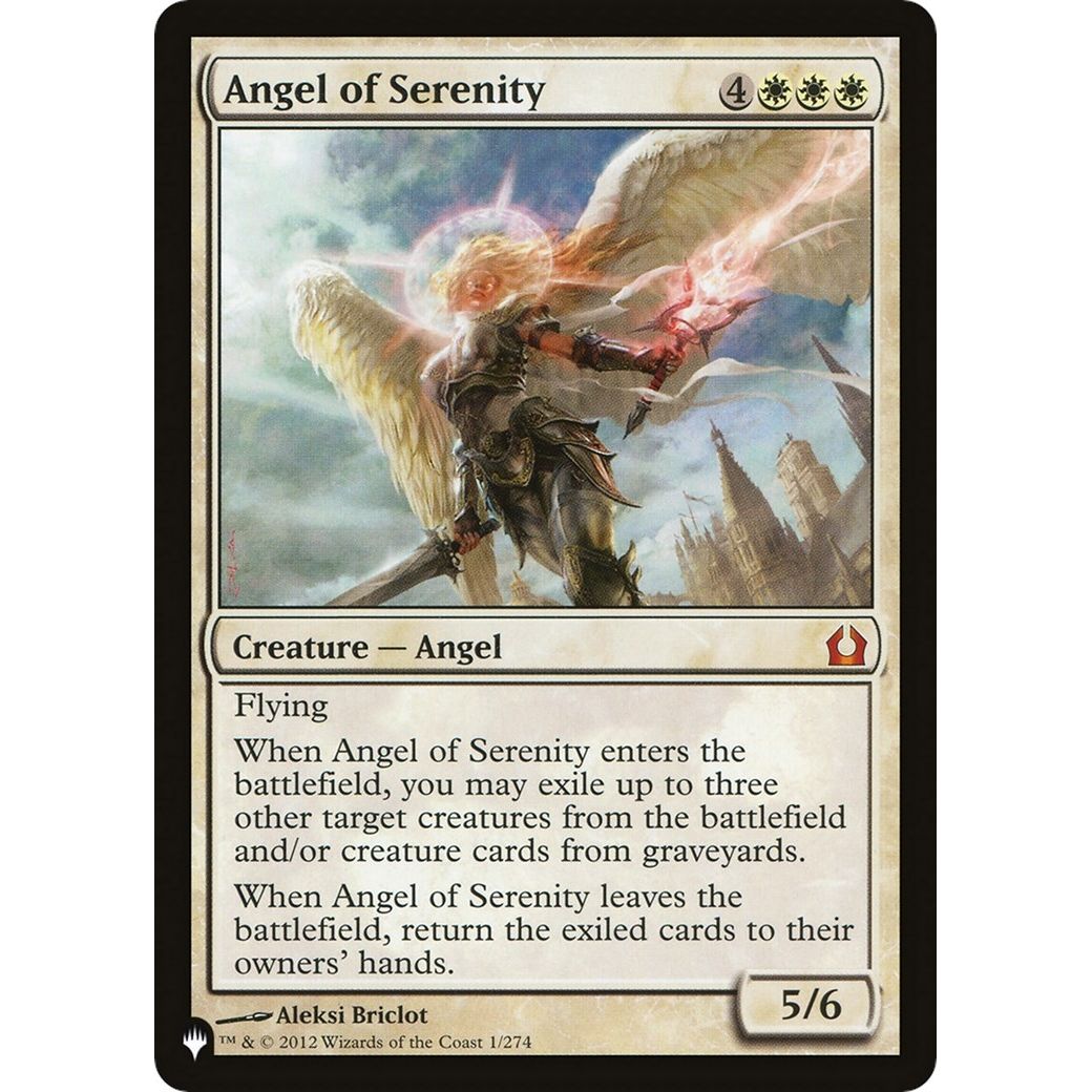 Image for Angel of Serenity (RTR) (1) (LIST) - Magic: The Gathering