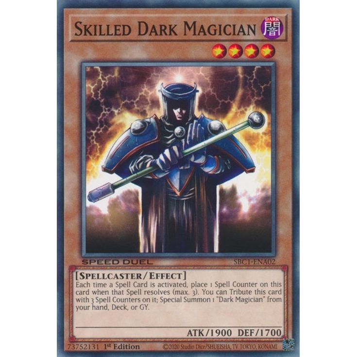 Image for Skilled Dark Magician (SBC1-ENA02) (SBC1) - YuGiOh