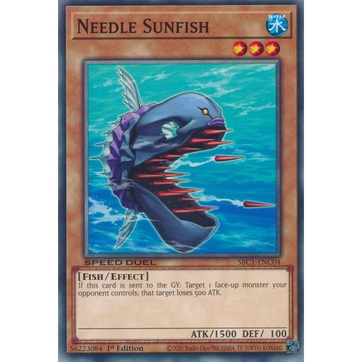 Image for Needle Sunfish (SBC1-ENC04) (SBC1) - YuGiOh
