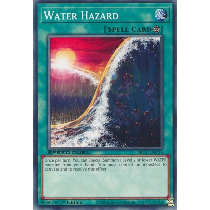 Image for Water Hazard (SBC1-ENC14) (SBC1) - YuGiOh