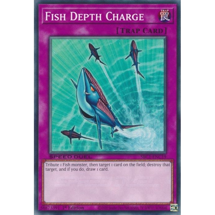 Image for Fish Depth Charge (SBC1-ENC19) (SBC1) - YuGiOh