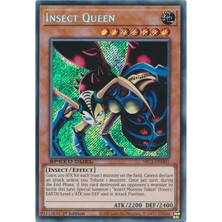 Image for Insect Queen (Secret Rare) (SBC1-END01) (SBC1) - YuGiOh