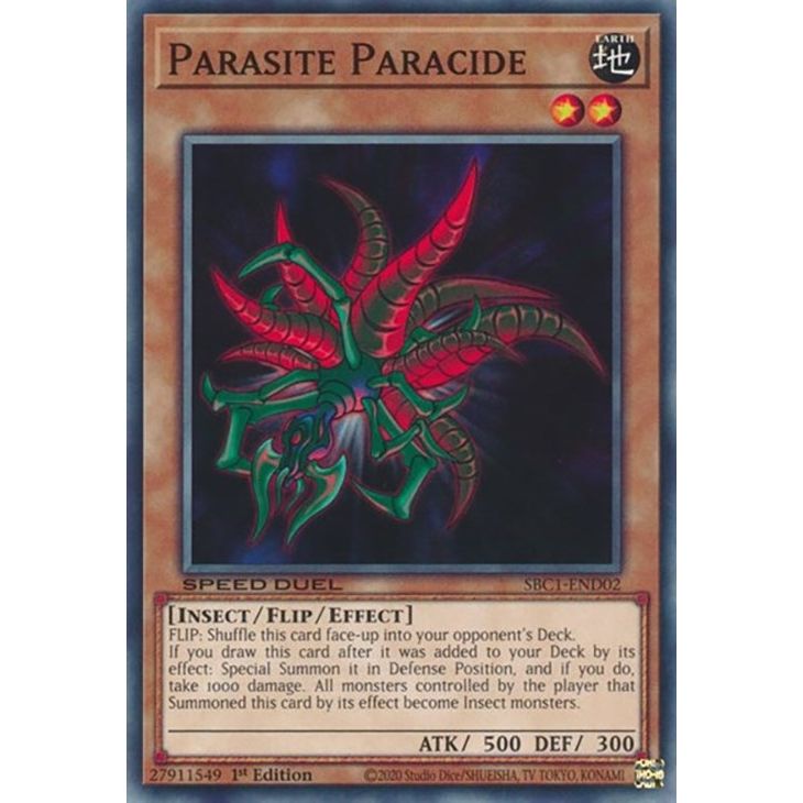 Image for Parasite Paracide (SBC1-END02) (SBC1) - YuGiOh