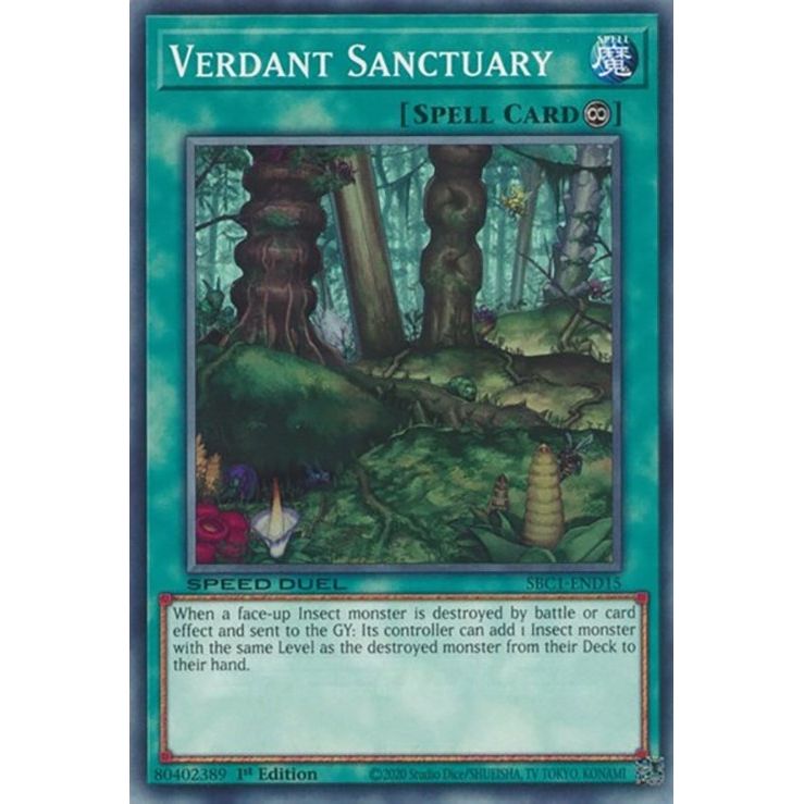 Image for Verdant Sanctuary (SBC1-END15) (SBC1) - YuGiOh