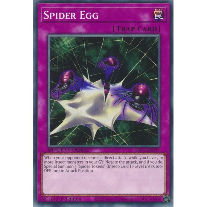 Image for Spider Egg (SBC1-END17) (SBC1) - YuGiOh