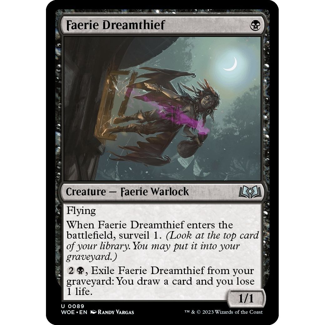 Image for Faerie Dreamthief (89) (WOE) - Magic: The Gathering