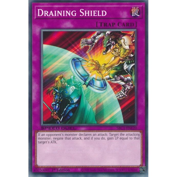 Image for Draining Shield (SBC1-ENE20) (SBC1) - YuGiOh