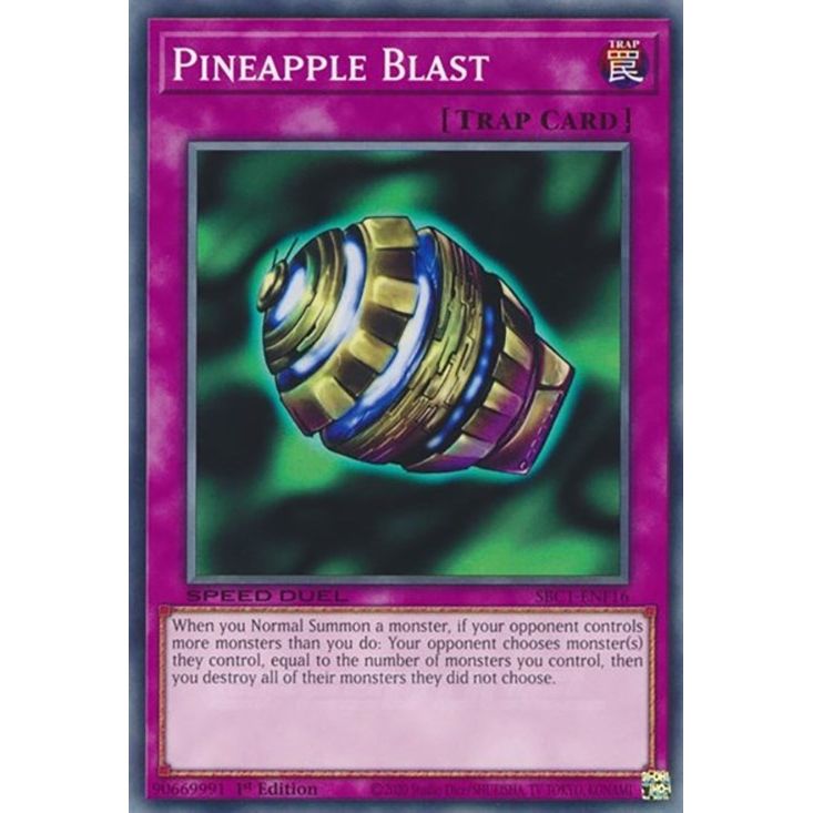 Image for Pineapple Blast (SBC1-ENF16) (SBC1) - YuGiOh