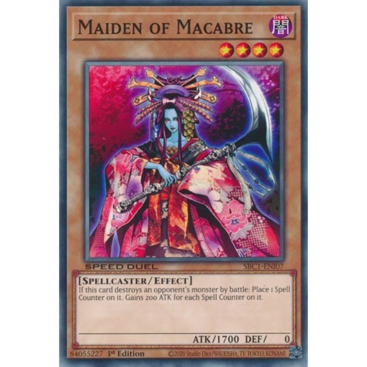 Image for Maiden of Macabre (SBC1-ENI07) (SBC1) - YuGiOh