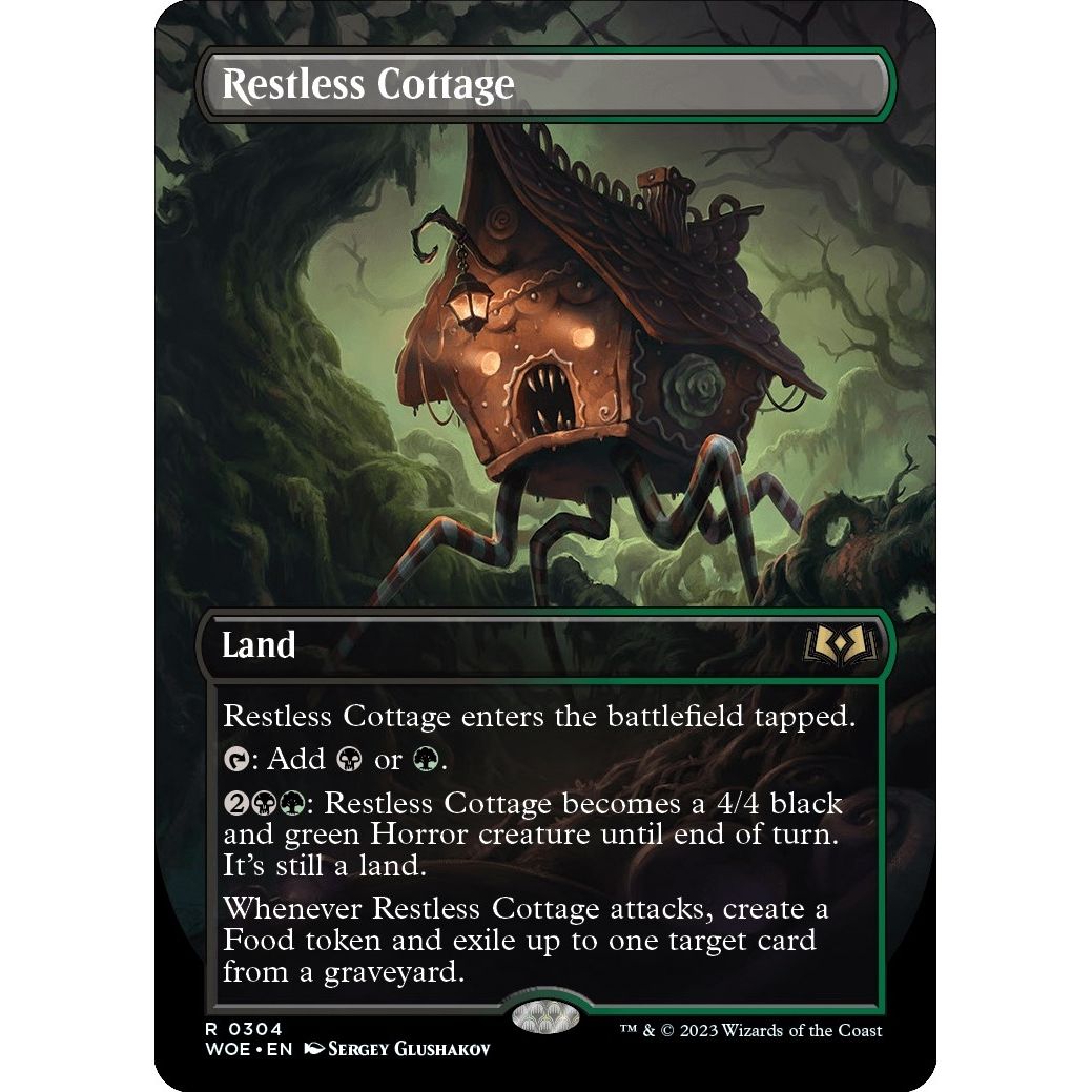 Image for Restless Cottage (Borderless) (304) (WOE) - Magic: The Gathering