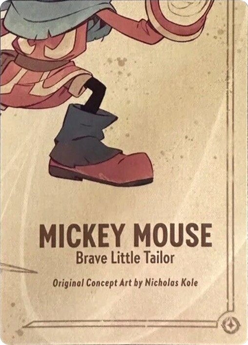 Image for Mickey Mouse - Brave Little Tailor Puzzle Insert (Bottom Right) (1) - Disney Lorcana