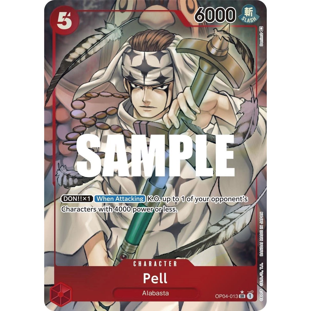 Image for Pell (Alternate Art) (OP04-013) (OP04) - One Piece Card Game