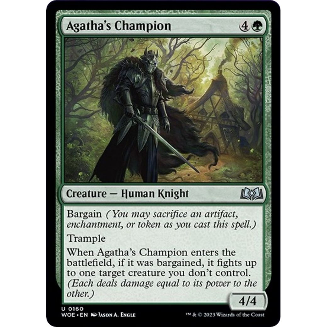 Image for Agatha's Champion (160) (WOE) - Magic: The Gathering