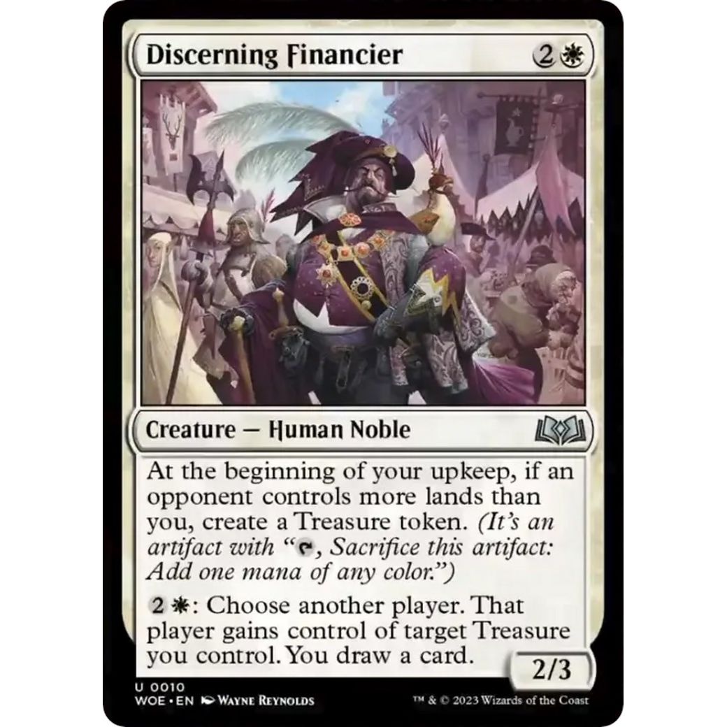Image for Discerning Financier (10) (WOE) - Magic: The Gathering