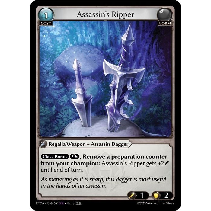 Image for Assassin's Ripper (001) (FTC) - Grand Archive TCG