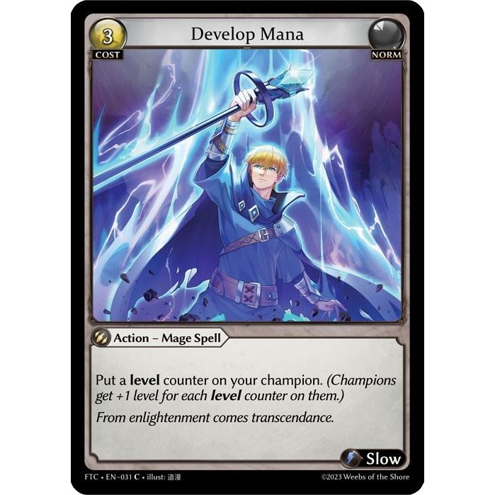 Image for Develop Mana (031) (FTC) - Grand Archive TCG
