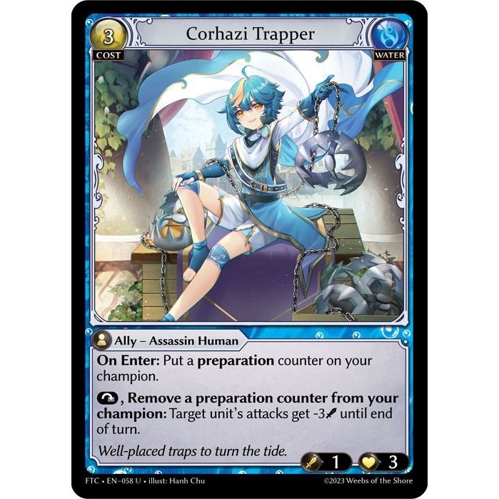 Image for Corhazi Trapper (058) (FTC) - Grand Archive TCG