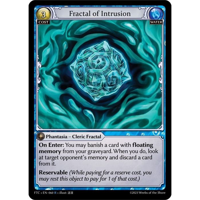 Image for Fractal of Intrusion (060) (FTC) - Grand Archive TCG