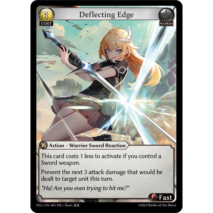 Image for Deflecting Edge (080) (P) - Grand Archive TCG