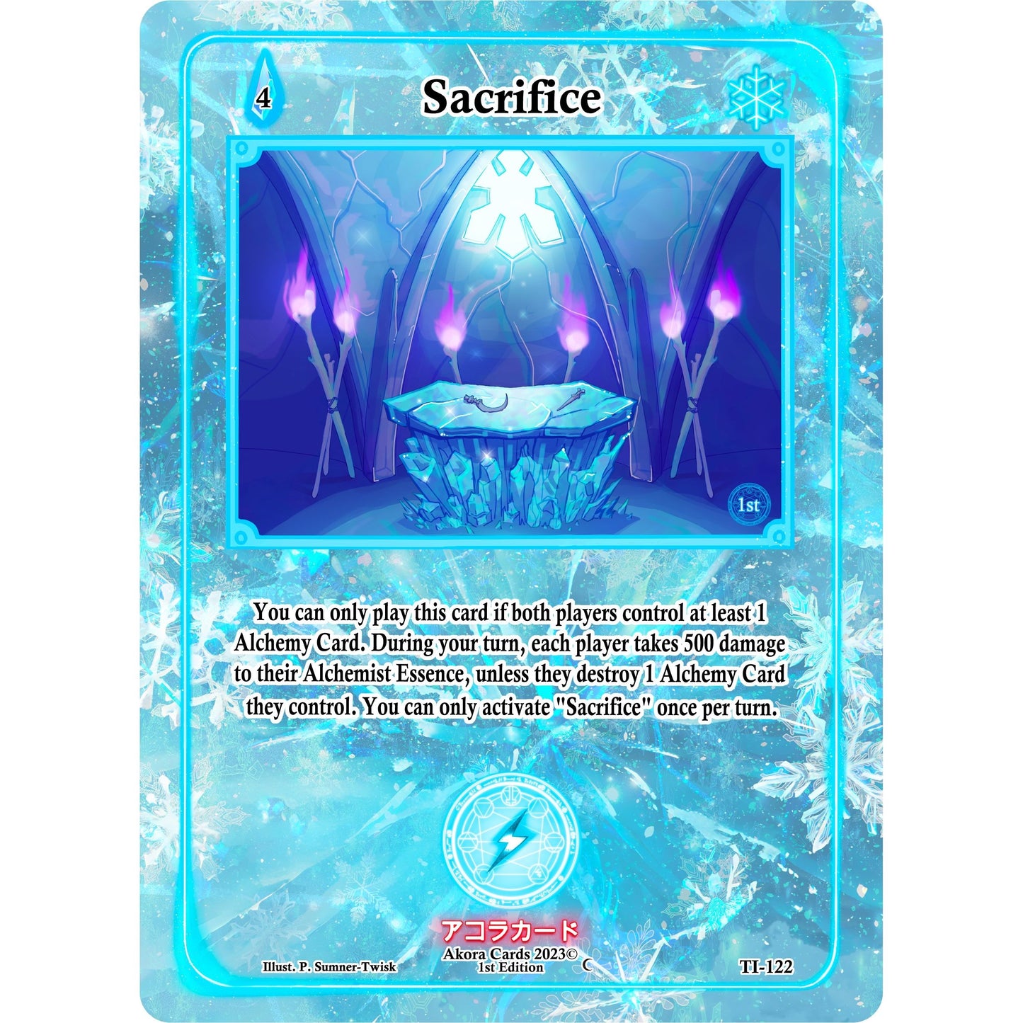 Image for Sacrifice (TI-122) (TI1E) - Akora TCG