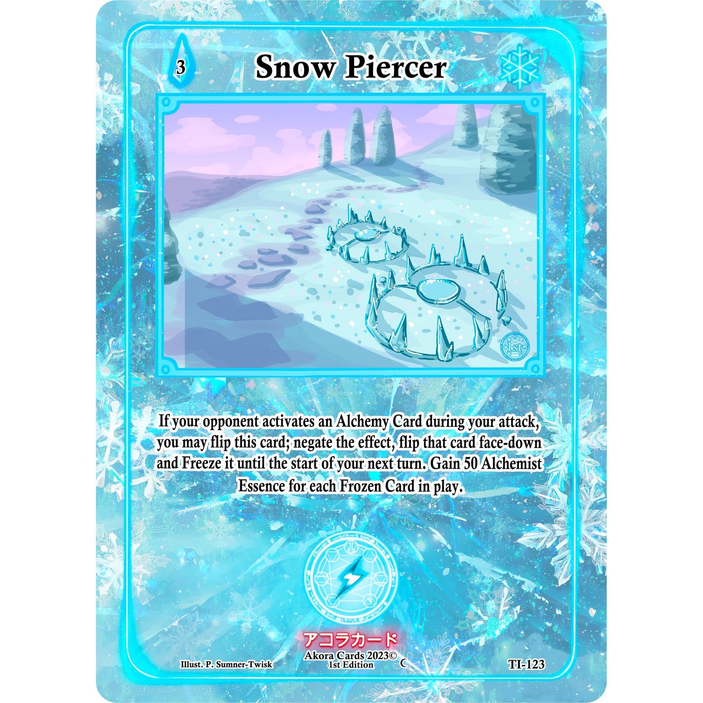 Image for Snow Piercer (TI-123) (TI1E) - Akora TCG