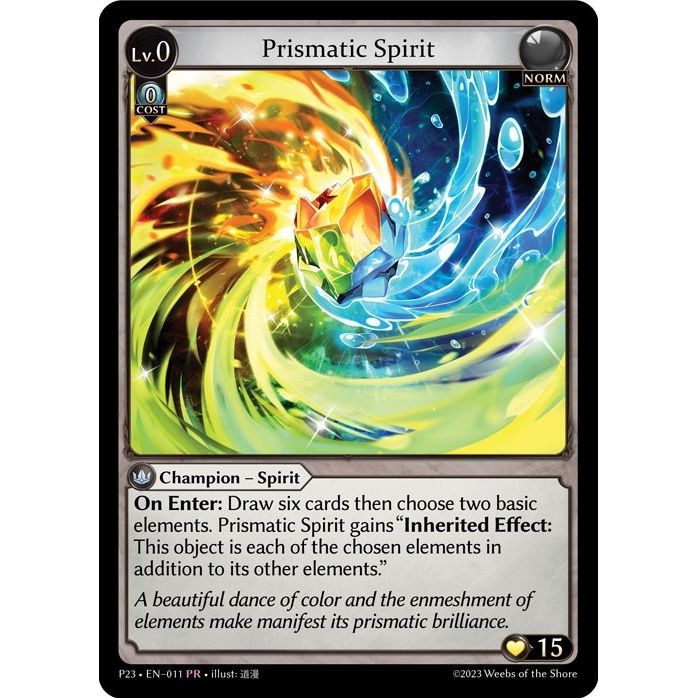 Image for Prismatic Spirit (011) (P) - Grand Archive TCG