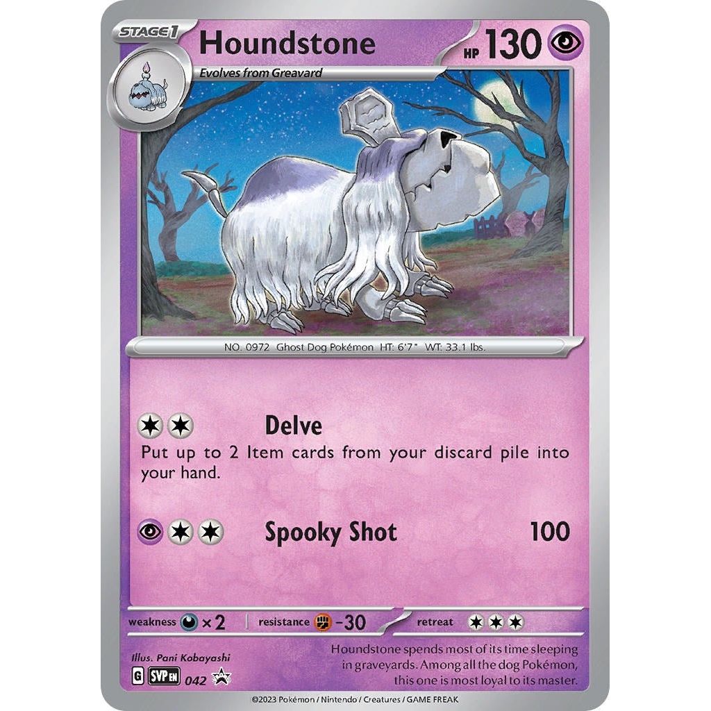 Image for Houndstone - 042 (042) (SVP) - Pokemon