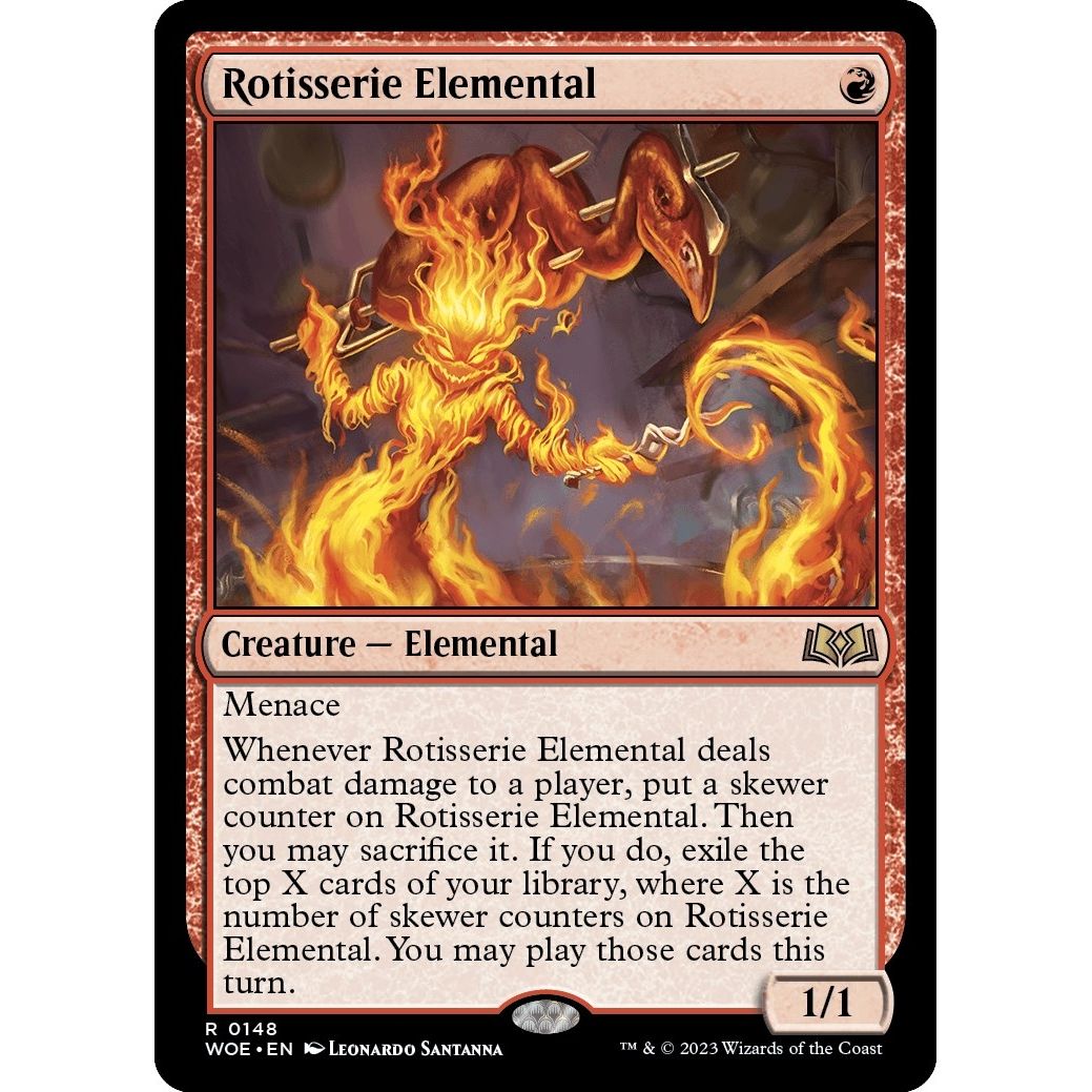 Image for Rotisserie Elemental (148) (WOE) - Magic: The Gathering