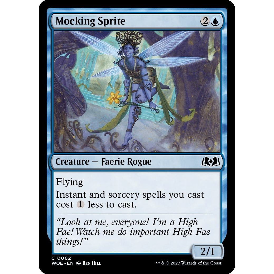 Image for Mocking Sprite (62) (WOE) - Magic: The Gathering