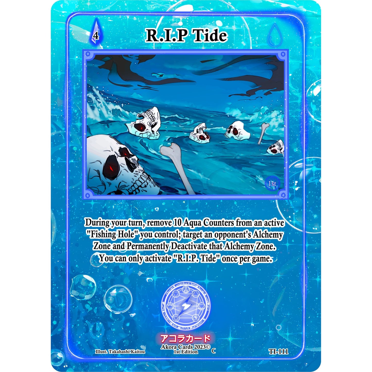 Image for R.I.P Tide (TI-111) (TI1E) - Akora TCG