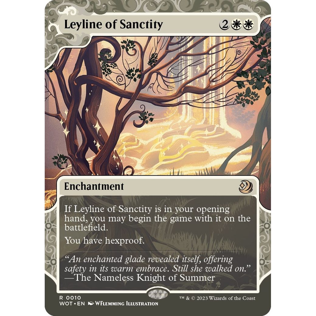 Image for Leyline of Sanctity (10) (WOT) - Magic: The Gathering