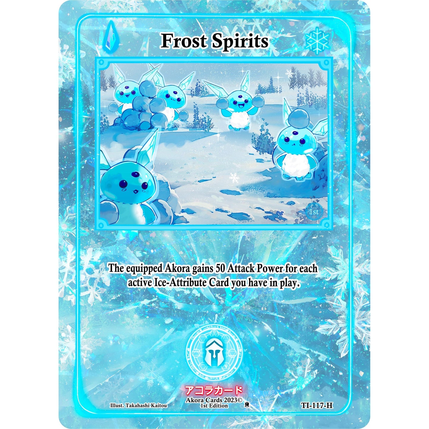 Image for Frost Spirits (Holo) (TI-117-H) (TI1E) - Akora TCG