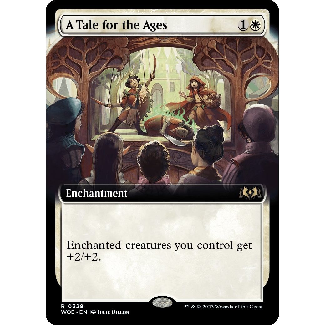 Image for A Tale for the Ages (Extended Art) (328) (WOE) - Magic: The Gathering
