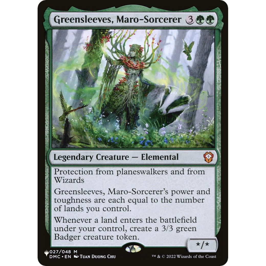 Image for Greensleeves, Maro-Sorcerer (027/048) (LIST) - Magic: The Gathering
