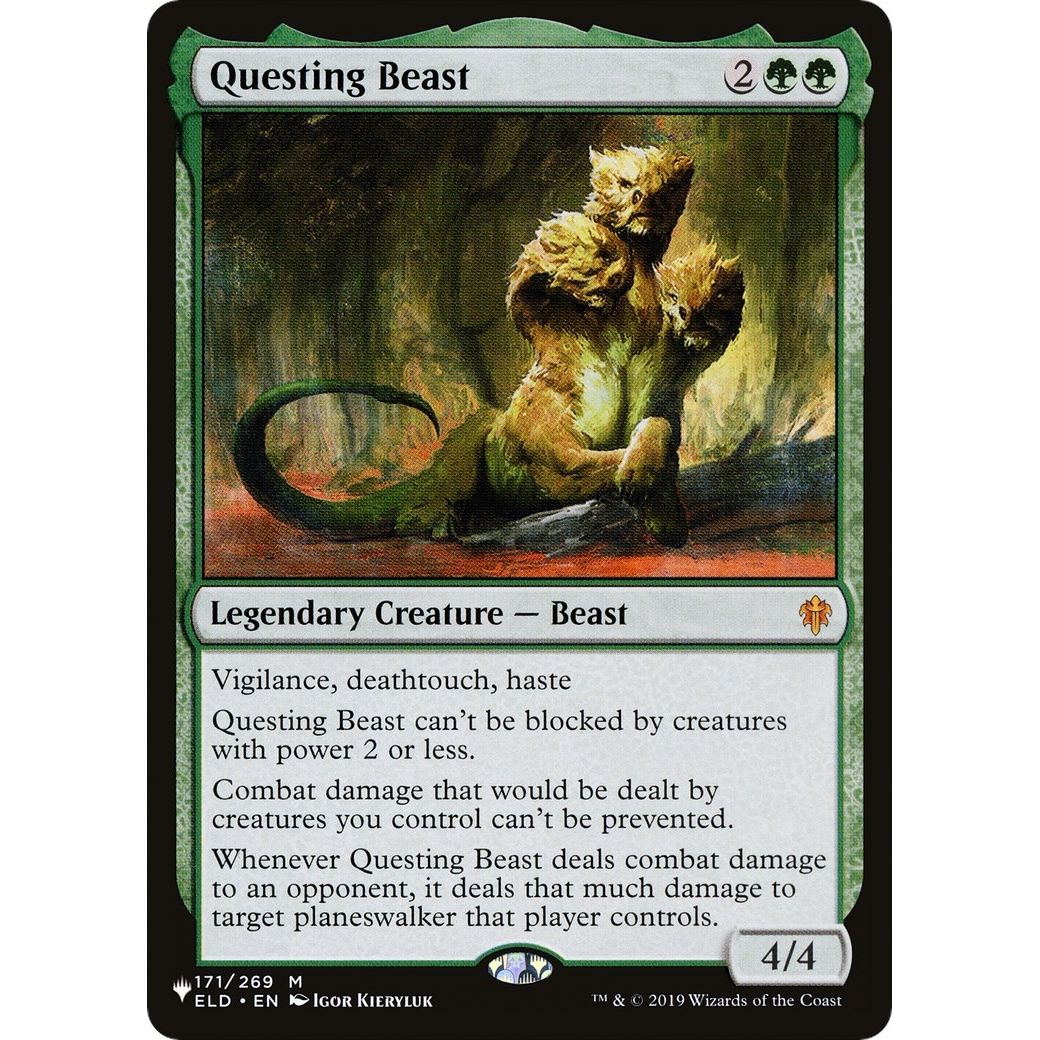 Image for Questing Beast (171/269) (LIST) - Magic: The Gathering